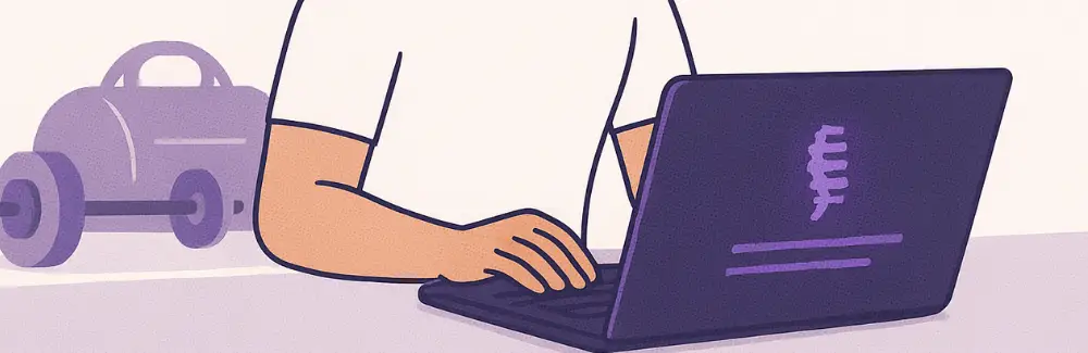 illustration showing how to fix back pain exercises