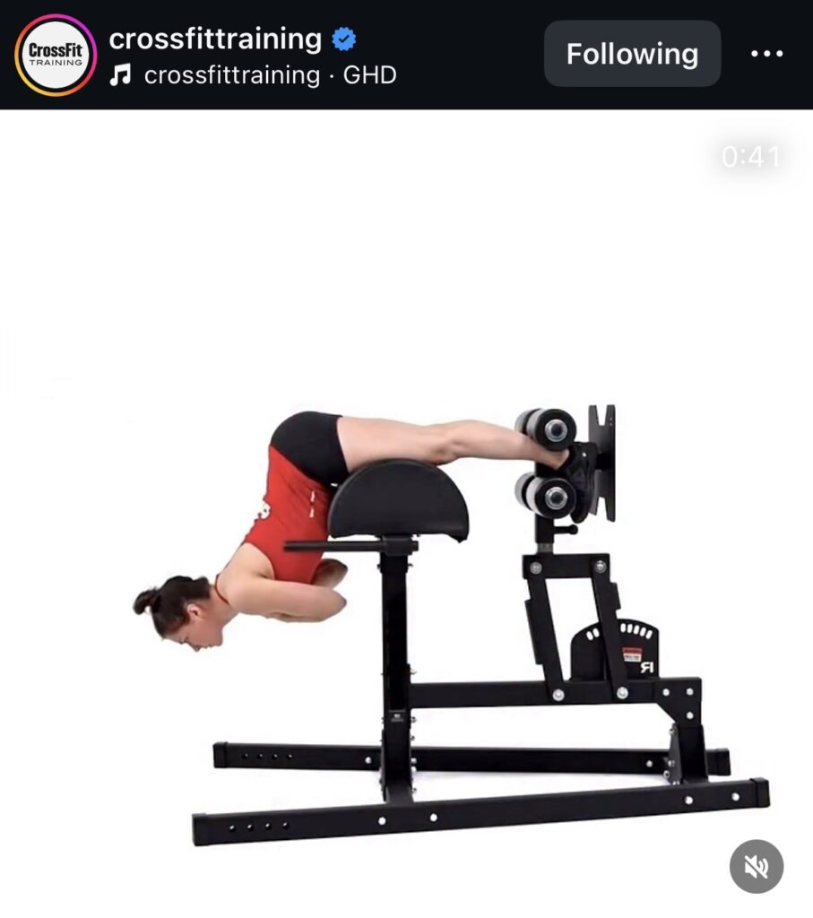 back extension bottom